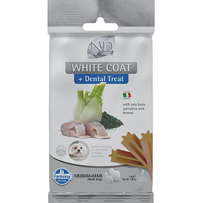 Przysmak Farmina ND White Dog Sea Bass Fenn Rice Spiru Adult medium & maxi 100g