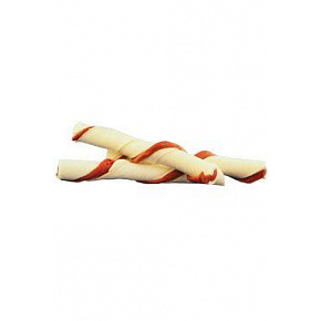 Magnum Rawhide roll stick 5" 12,5cm/40szt. CZERWONY/BIAŁY