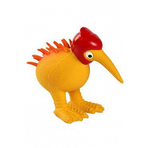 Zabawka dla psa RED HELMET lateks, piszcząca 10,5 cm Kiwi