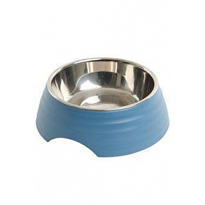 Miska melaminowa Frosted Ripple Bowl 350ml niebieska BUSTER