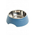 Miska melaminowa Frosted Ripple Bowl 350ml niebieska BUSTER