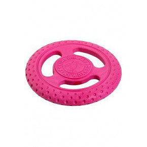 Zabawka dla psa FRISBEE MAXI pływająca. z TPR różowa Kiwi