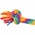 Hantelka do zabawy / szarpak 61 cm, 4 węzły, multikolor - OFERTA LIMITOWANA