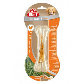 Przysmak 8in1 Delights Chicken Bones Strong M/1szt.