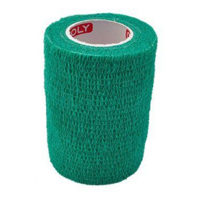 Bandaż elastyczny. CoPoly 7,5cm x 4,5m zielona