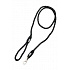 Smycz BUSTER Reflective linowa 180cm/13mm czarna