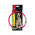 Obroża DOG FANTASY świetlna USB różowa 45cm 1szt