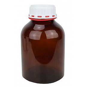 Butelka 1300ml brązowa, szerokootworowa, z zamknięciem 1 szt.