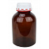 Butelka 1300ml brązowa, szerokootworowa, z zamknięciem 1 szt.