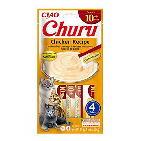 Churu Cat Senior 10+ Przepis z Kurczakiem 4x14g