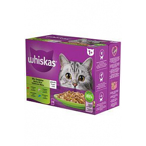Whiskas saszetka Core mix wybór w galarecie 12x85g