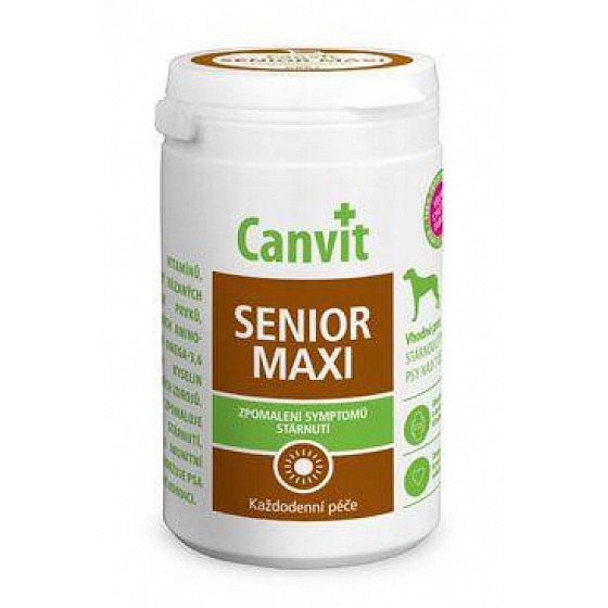Canvit Senior MAXI dla psów smakowy 230g