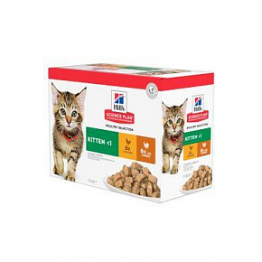 Hill's Fel. SP Kitten Chicken&Turkey saszetka 12x85g
