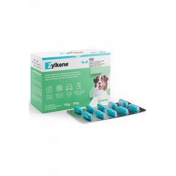 Zylkene 225mg dla średnich psów 10-30kg 100 kaps.
