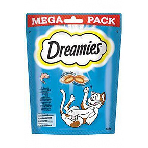 Dreamies przysmak dla kota Mega Pack z łososiem 180g