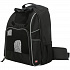 Plecak turystyczny na plecy WILLIAM 33 x 43 x 23 cm czarny (max. 30 kg)