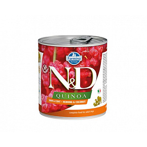 Farmina N&D dog QUINOA herring & coconut konzerva 285 g Farmina N&D dog QUINOA herring & coconut konzerva 285 g