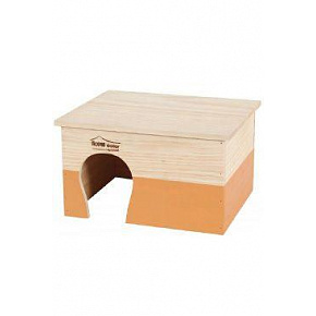 Domek dla gryzoni HOME COLOR XL pomarańczowy Zolux
