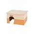 Domek dla gryzoni HOME COLOR XL pomarańczowy Zolux