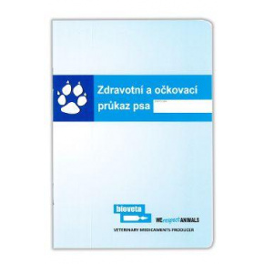Międzynarodowa książeczka szczepień psa Bioveta 1 szt.