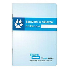 Międzynarodowa książeczka szczepień psa Bioveta 1 szt.