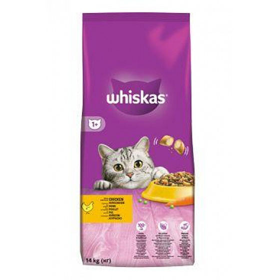 WHISKAS Adult z kurczakiem 14 kg