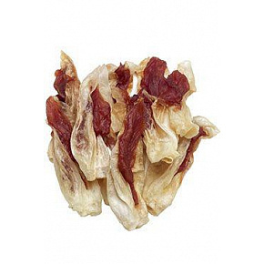 Przysmak Królicze ucho nadziewane kaczym mięsem 75g Przysmak Królicze ucho nadziewane kaczym mięsem 75g