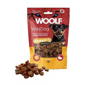 WOOLF WildDog przysmak Twisties Rabbit&Cod 100g