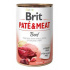 Brit Dog konz Paté & Meat Wołowina 400g