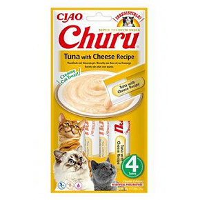 Churu Cat Tuńczyk z Serem Przepis 4x14g