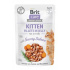 Brit Care Cat Fillets in Jelly Kitten z Łososiem 85g