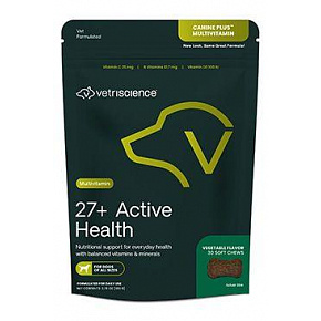 VetriScience 27+ Active Health Multivitamin 30 szt.