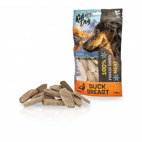 KIDDOG SUPER PREMIUM 100% pierś z kaczki suszona mrozem 50 g