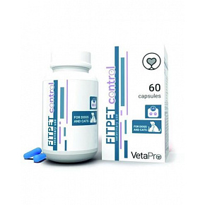 VetaPro Fitpet Control 60 kaps.