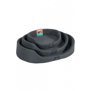 Legowisko owalne ortopedyczne S 60cm szare Zolux