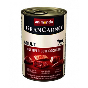 Animonda GRANCARNO® dog adult koktajl wielomięsny opak. 6 x 400g puszka