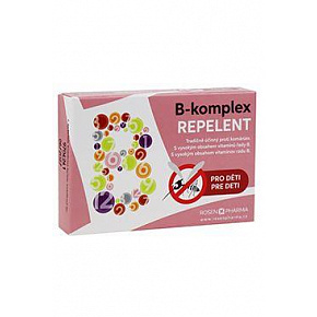 Witamina B-kompleks REPELENT dla dzieci drg 25 ROSEN