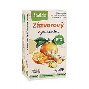 Herbata Apotheke BIO imbirowa z pomarańczą 20x1,5g