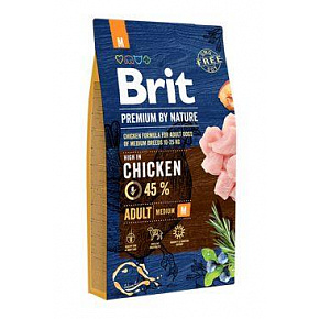Brit Premium by Nature dog Adult M 8 kg