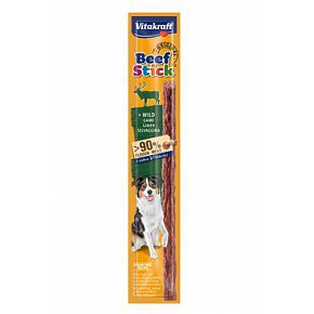 Vitakraft Dog przysmak. Beef Stick dziczyzna 12g
