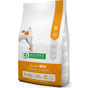 Natures P dog junior drób all breed 7,5 kg