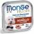 MONGE FRESH - pasztet i kawałki z jagnięciną 100 g dla psów