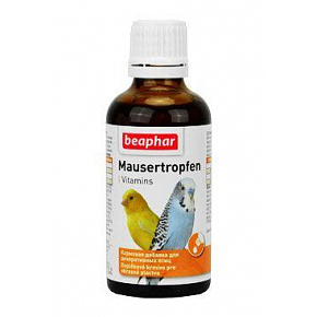 Beaphar pierzenie ptaków Mausertropfen vit. 50ml