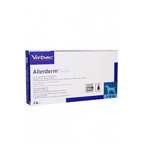 Allerderm Spot-on 6x4ml dla psów i kotów powyżej 10kg