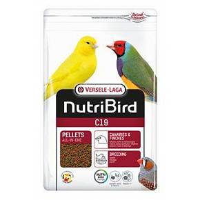 VL Orlux NutriBird C19 - ekstrudaty dla hodowli, pierzenia i zwiększonych wymagań kanarków i egzotycznych ptaków 3 kg