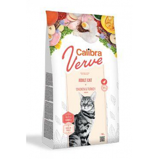 Calibra Cat Verve GF Adult Kurczak&Indyk 3,5kg