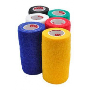Bandaż elastyczny. CoPoly 10cm x 4,5m MIX 12szt