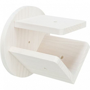 Element wspinaczkowy 2 - 3 słupki, o wymiarach 19 × 16 cm, biały