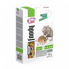 LOLO Foody kompletna karma dla myszy 500 g pudełko