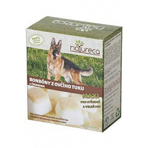 NATURECA Cukierki z tłuszczu owczego z czosnkiem Maxi 250g